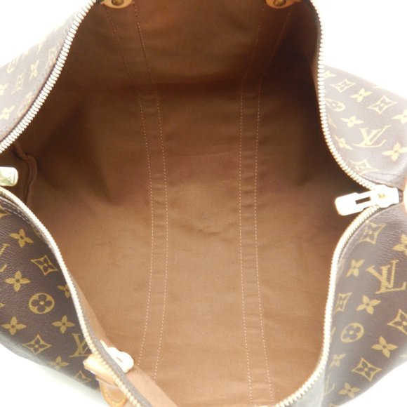 Louis Vuitton Monogram Keepall 45 Brown Boston Bag - Picture 8 of 8